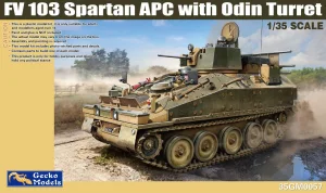 Przedsprzedaż - Gecko Models 35GM0057 - 1:35 FV103 Spartan APC with Odin Turret