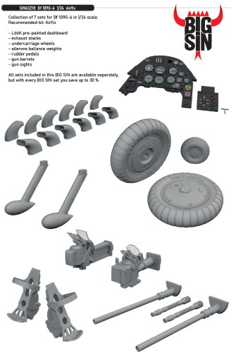 Przejdź do produktu Eduard SIN63218 - 1:24 Bf 109G-6