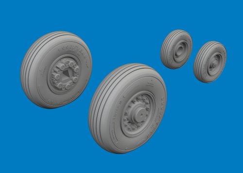 Przejdź do produktu Eduard 672449 - 1:72 F-14D wheels