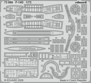 Eduard 73868 - 1:72 F-14D