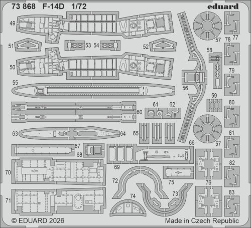 Przejdź do produktu Eduard 73868 - 1:72 F-14D