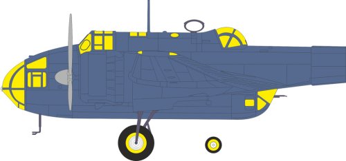 Przejdź do produktu Eduard EX1176 - 1:48 Hampden TB Mk.I torpedo bomber TFace