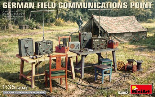 Przejdź do produktu Miniart 53002 - 1:35 German Field Communications Point