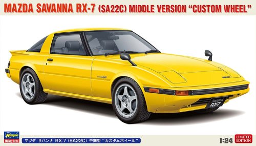 Przejdź do produktu Hasegawa 20798 - 1:24 Mazda Savanna RX-7 SA22C Middle Version Custom Wheel