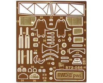 Przejdź do produktu PART S72086 - 1:72 RWD-8