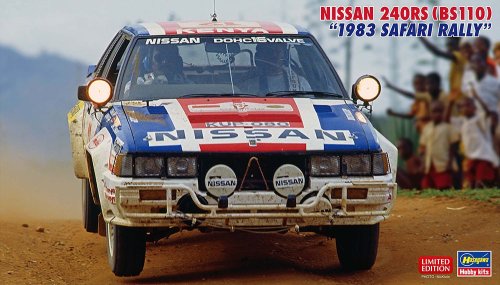 Przejdź do produktu Hasegawa 20792 - 1:24 Nissan 240RS BS110 1983 Safari Rally