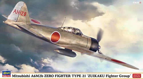 Przejdź do produktu Hasegawa 07559 - 1:48 Mitsubishi A6M2b Zero Fighter Type 21 Zuikaku Flying Group