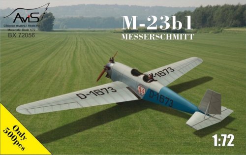 Przejdź do produktu Avis 72056 - 1:72 M-23b1 Messerschmitt