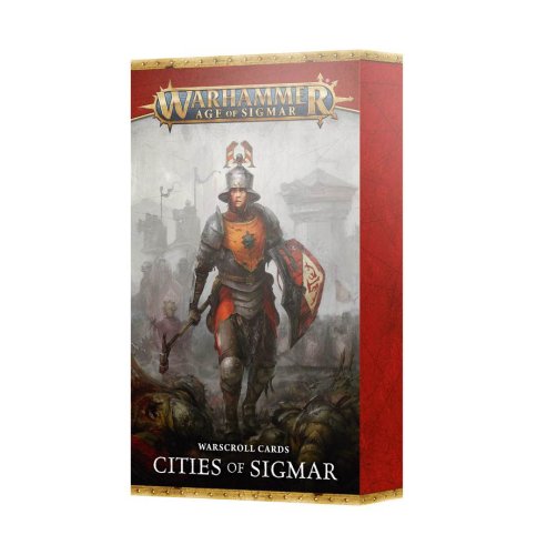Przejdź do produktu Przedsprzedaż - GW 86-48 Warhammer Age of Sigmar - Warscroll Cards: Cities Of Sigmar (EN)