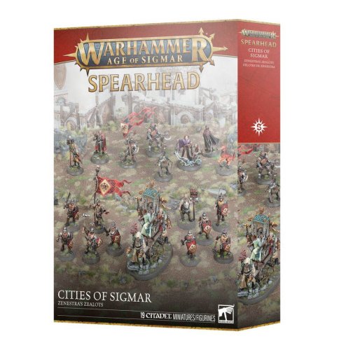 Przejdź do produktu Przedsprzedaż - GW 70-863 Warhammer Age of Sigmar - Cities Of Sigmar: Spearhead Zenestra'S Zealots