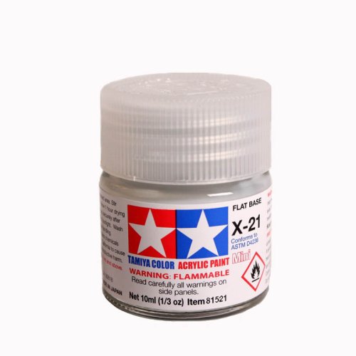 Przejdź do produktu TAMIYA 81521 X-21 - Baza akrylowa matowa Flat Base 10 ml