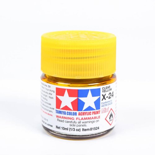 Przejdź do produktu TAMIYA 81524 X-24 - Farba akrylowa Clear Yellow 10 ml
