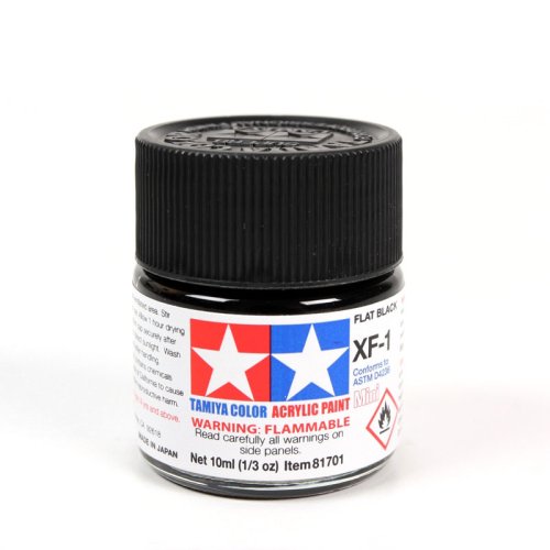 Przejdź do produktu TAMIYA 81701 XF-1 - Farba akrylowa Flat Black 10 ml