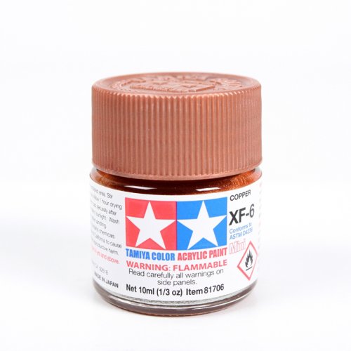 Przejdź do produktu TAMIYA 81706 XF-6 - Farba akrylowa Copper 10 ml