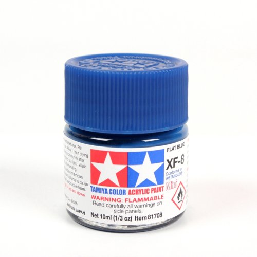 Przejdź do produktu TAMIYA 81708 XF-8 - Farba akrylowa Flat Blue 10 ml