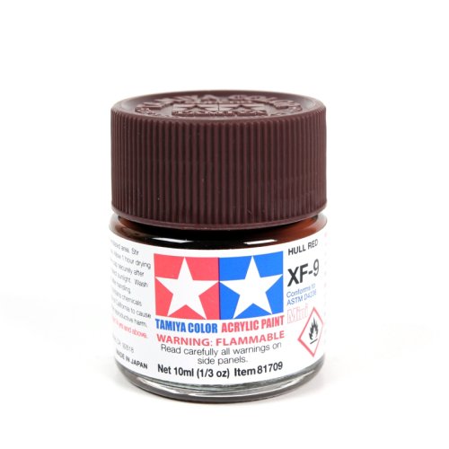 Przejdź do produktu TAMIYA 81709 XF-9 - Farba akrylowa Hull Red 10 ml