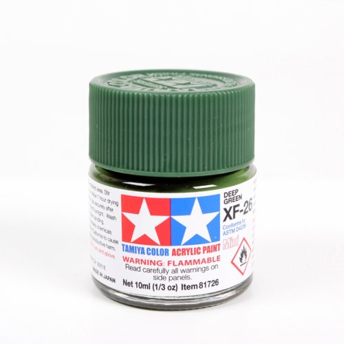 Przejdź do produktu TAMIYA 81726 XF-26 - Farba akrylowa Deep Green 10 ml