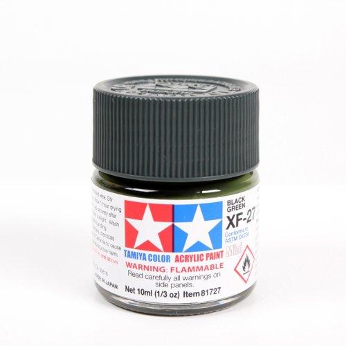 Przejdź do produktu TAMIYA 81727 XF-27 - Farba akrylowa Black Green 10 ml