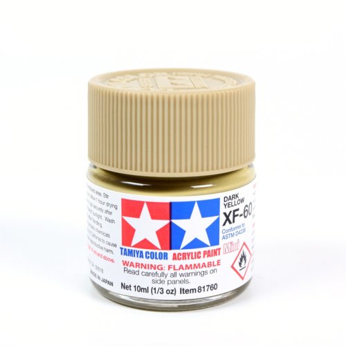 Przejdź do produktu TAMIYA 81760 XF-60 - Farba akrylowa Dark Yellow 10 ml