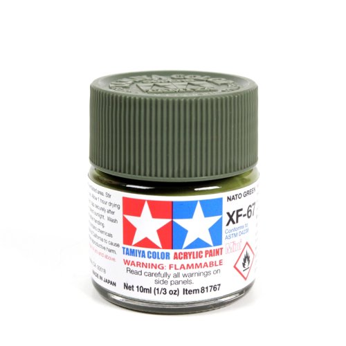 Przejdź do produktu TAMIYA 81767 XF-67 - Farba akrylowa NATO Green 10 ml