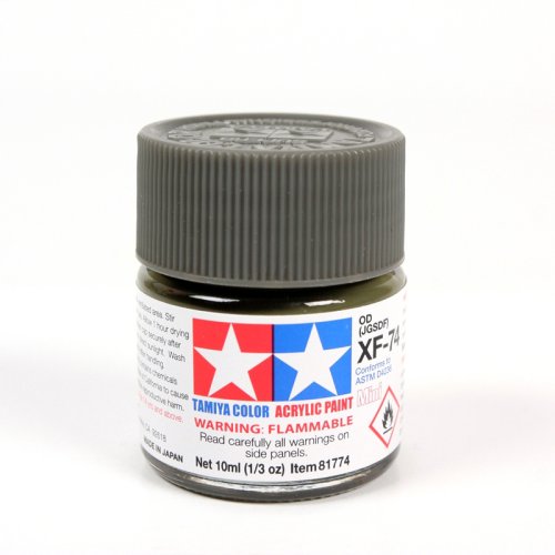 Przejdź do produktu TAMIYA 81774 XF-74 - Farba akrylowa Olive Drab (JGSDF) 10 ml