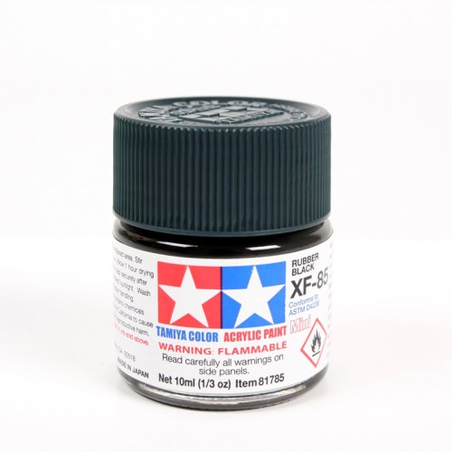 Przejdź do produktu TAMIYA 81785 XF-85 - Farba akrylowa Rubber Black 10 ml