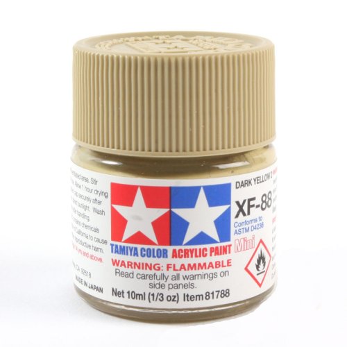 Przejdź do produktu TAMIYA 81788 XF-88 - Farba akrylowa Dark Yellow 2 10 ml
