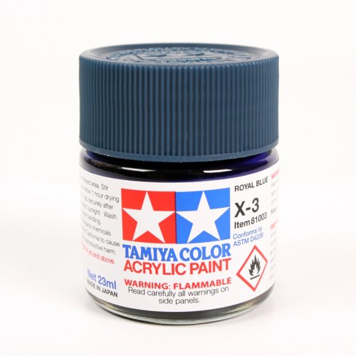 Przejdź do produktu TAMIYA 81003 X-3 - Farba akrylowa Royal Blue 23 ml
