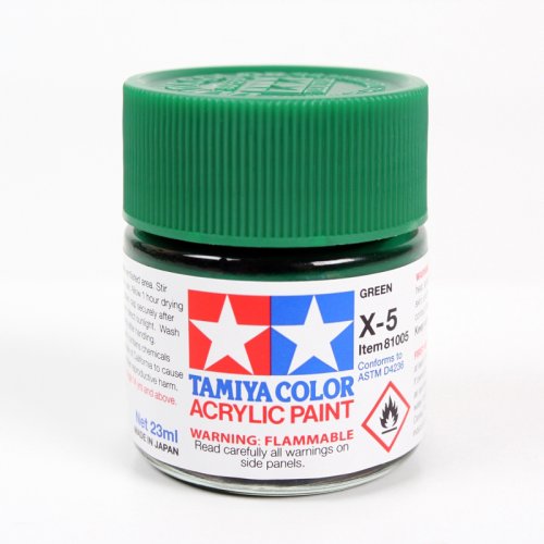Przejdź do produktu TAMIYA 81005 X-5 - Farba akrylowa Green 23 ml