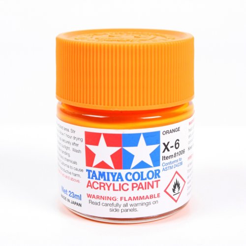 Przejdź do produktu TAMIYA 81006 X-6 - Farba akrylowa Orange 23 ml