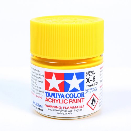 Przejdź do produktu TAMIYA 81008 X-8 - Farba akrylowa Yellow 23 ml
