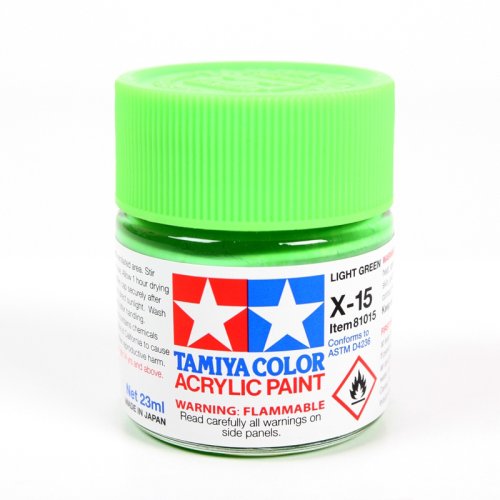 Przejdź do produktu TAMIYA 81015 X-15 - Farba akrylowa Light Green 23 ml