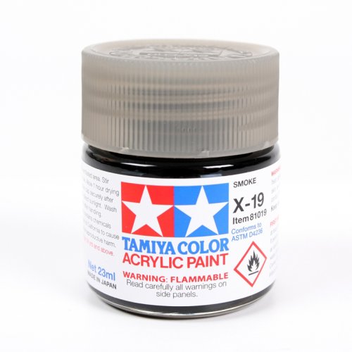 Przejdź do produktu TAMIYA 81019 X-19 - Farba akrylowa Smoke 23 ml