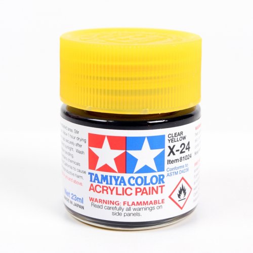Przejdź do produktu TAMIYA 81024 X-24 - Farba akrylowa Clear Yellow 23 ml