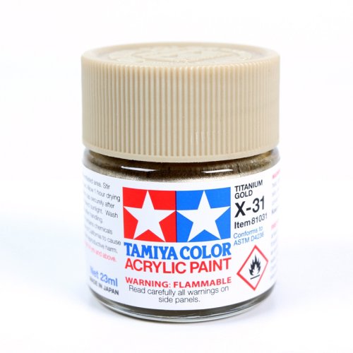 Przejdź do produktu TAMIYA 81031 X-31 - Farba akrylowa Titanium Gold 23 ml