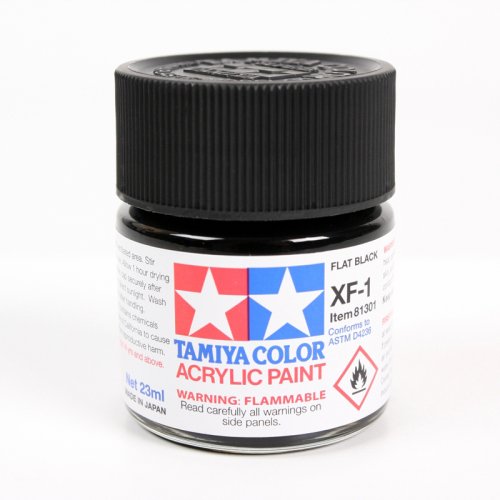 Przejdź do produktu TAMIYA 81301 XF-1 - Farba akrylowa Flat Black 23 ml