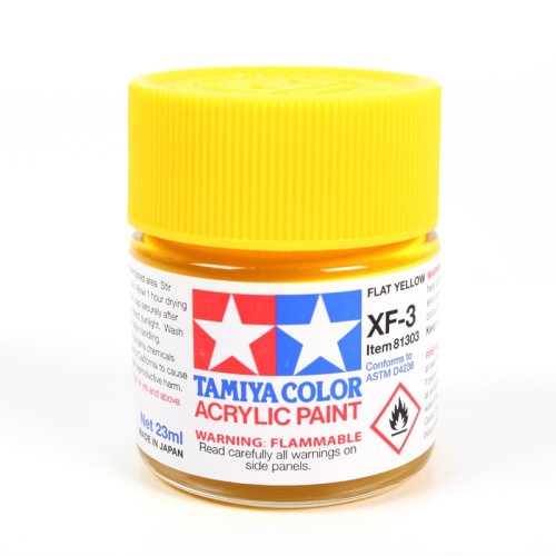 Przejdź do produktu TAMIYA 81303 XF-3 - Farba akrylowa Flat Yellow 23 ml