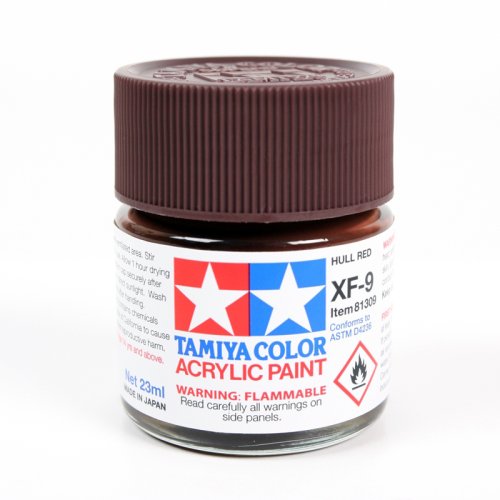 Przejdź do produktu TAMIYA 81309 XF-9 - Farba akrylowa Hull Red 23 ml
