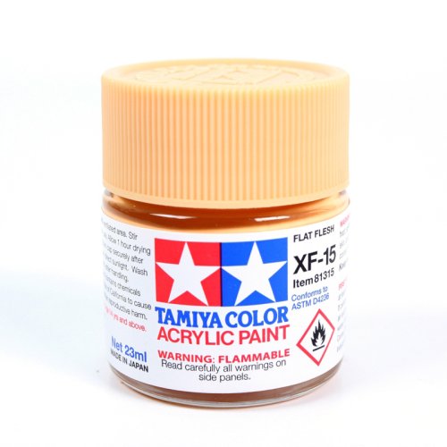 Przejdź do produktu TAMIYA 81315 XF-15 - Farba akrylowa Flat Flesh 23 ml