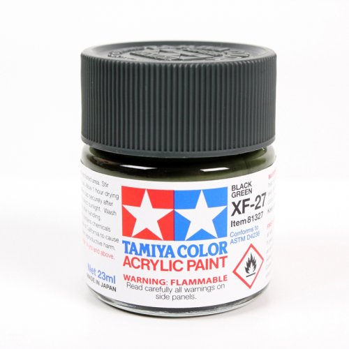 Przejdź do produktu TAMIYA 81327 XF-27 - Farba akrylowa Black Green 23 ml