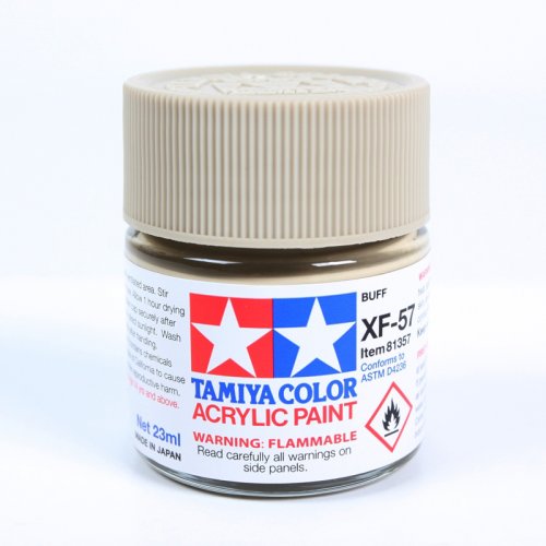 Przejdź do produktu TAMIYA 81357 XF-57 - Farba akrylowa Buff 23 ml