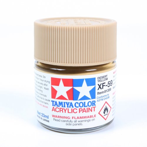 Przejdź do produktu TAMIYA 81359 XF-59 - Farba akrylowa Desert Yellow 23 ml