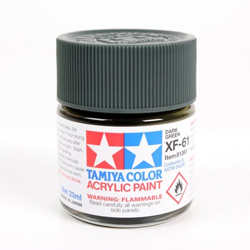 Przejdź do produktu TAMIYA 81361 XF-61 - Farba akrylowa Dark Green 23 ml