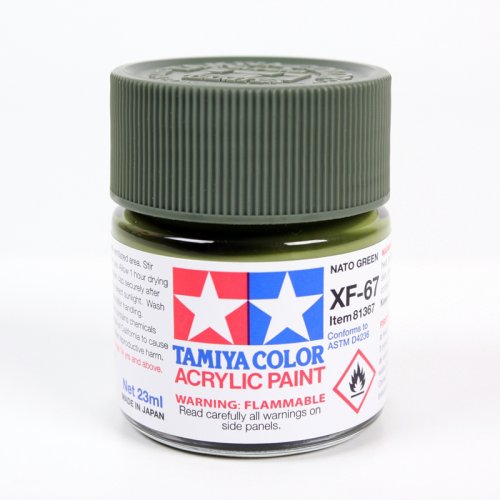 Przejdź do produktu TAMIYA 81367 XF-67 - Farba akrylowa NATO Green 23 ml