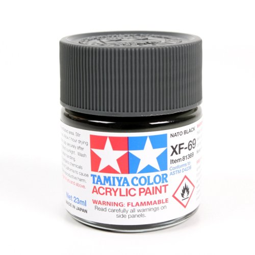 Przejdź do produktu TAMIYA 81369 XF-69 - Farba akrylowa NATO Black 23 ml