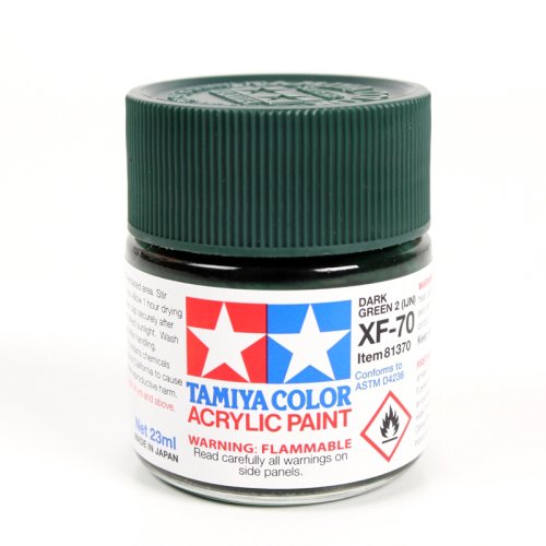 Przejdź do produktu TAMIYA 81370 XF-70 - Farba akrylowa Dark Green 2 23 ml