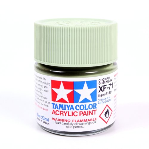 Przejdź do produktu TAMIYA 81371 XF-71 - Farba akrylowa Cockpit Green 23 ml