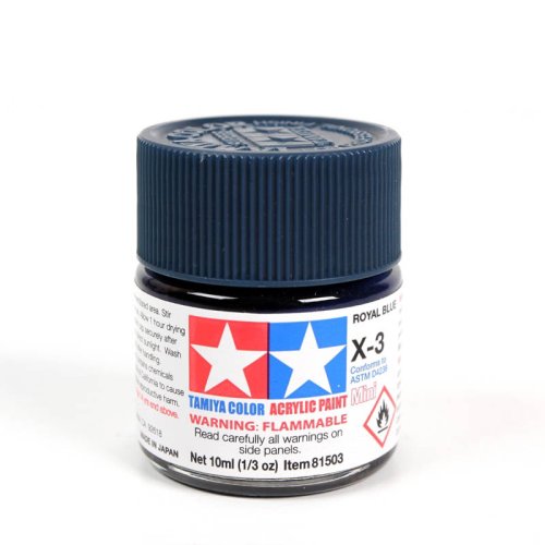 Przejdź do produktu TAMIYA 81503 X-3 - Farba akrylowa Royal Blue 10 ml