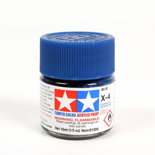 Przejdź do produktu TAMIYA 81504 X-4 - Farba akrylowa Blue 10 ml