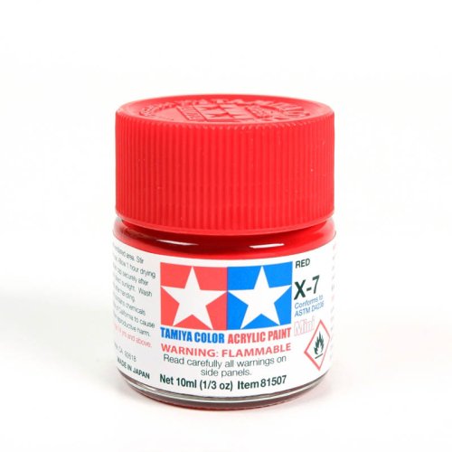 Przejdź do produktu TAMIYA 81507 X-7 - Farba akrylowa Red 10 ml
